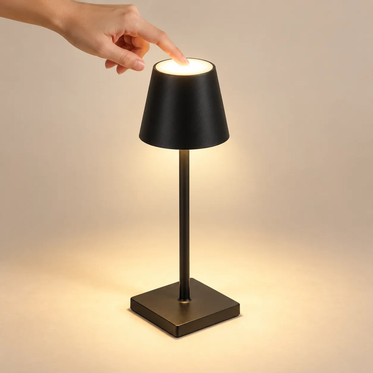 Lampe de Table LED Rechargeable | Lampe de chevet tactile, tuyau ajustable, USB-C