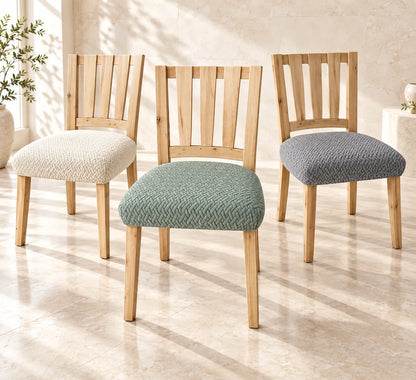 Housse de chaise épaissie | Protection de coussin extensible en jacquard