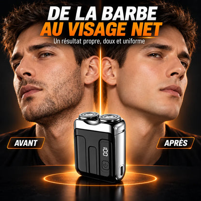 Mini rasoir électrique pour hommes | Recharge USB-C