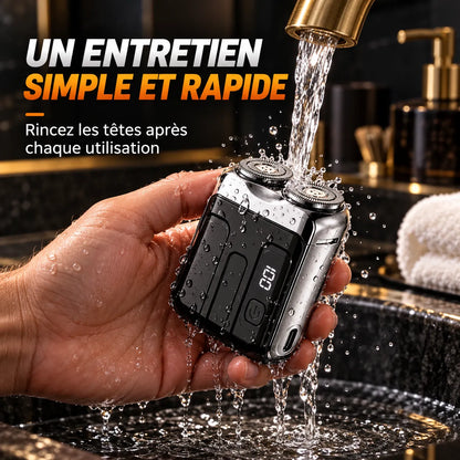 Mini rasoir électrique pour hommes | Recharge USB-C