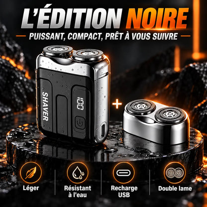 Mini rasoir électrique pour hommes | Recharge USB-C