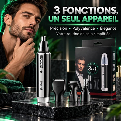Tondeuse barbe Parizor 3en 1 multifonction rechargeable