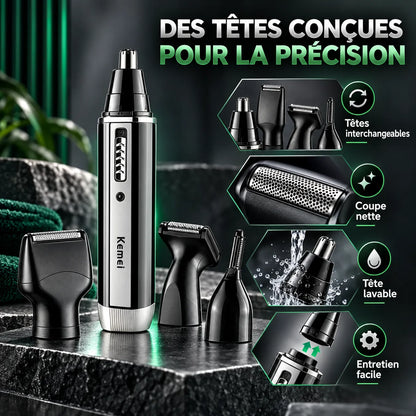 Tondeuse barbe Parizor 3en 1 multifonction rechargeable