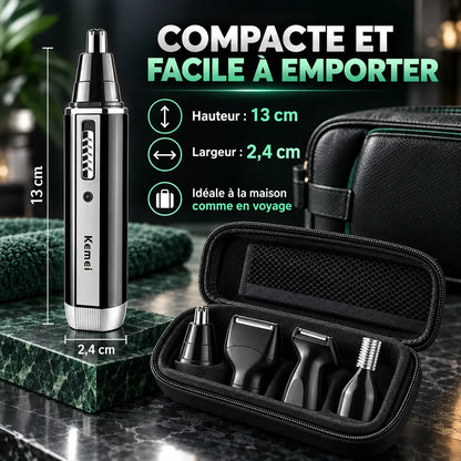 Tondeuse barbe Parizor 3en 1 multifonction rechargeable