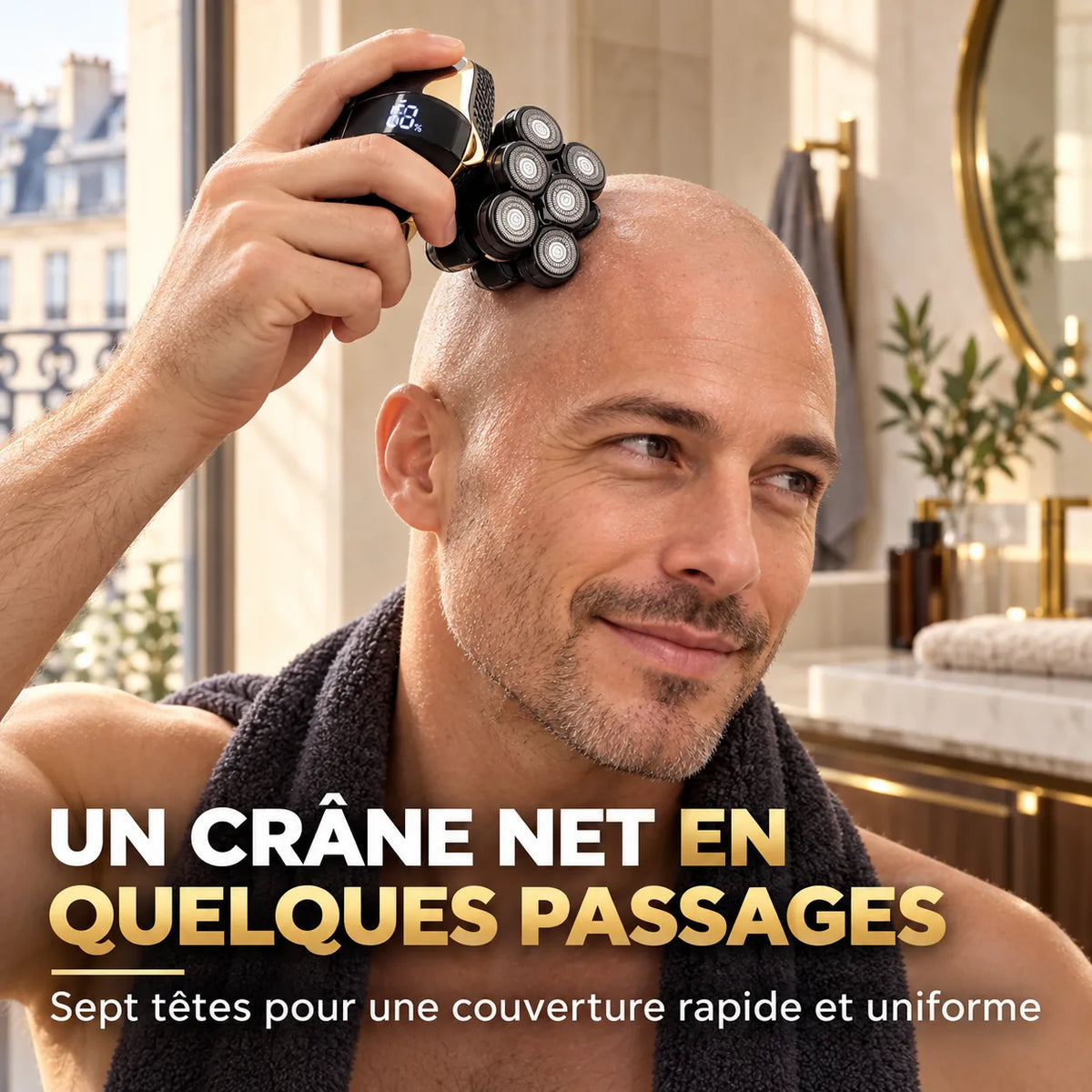 Rasoir électrique 7D COSOUL V8 pour homme