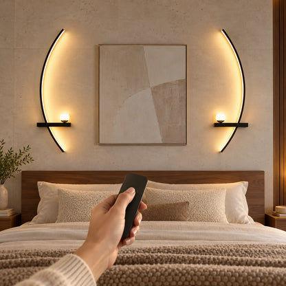 Applique Murale LED moderne avec télécommande