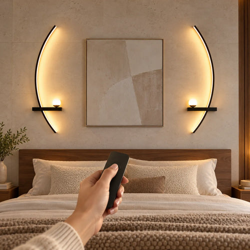 Applique Murale LED moderne avec télécommande