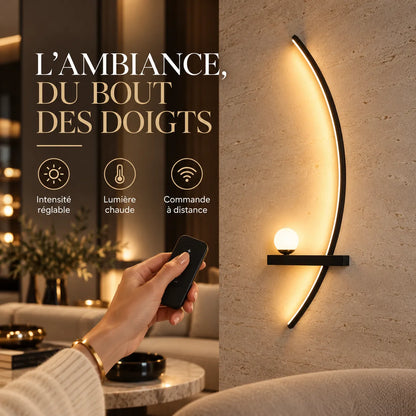 Applique Murale LED moderne avec télécommande