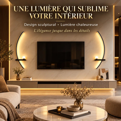 Applique Murale LED moderne avec télécommande