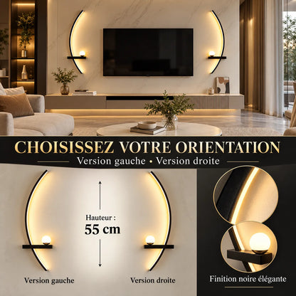 Applique Murale LED moderne avec télécommande
