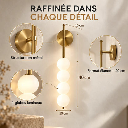Applique murale LED nordique 12 W à 3 couleurs