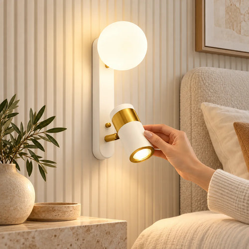 Applique murale LED moderne à double éclairage