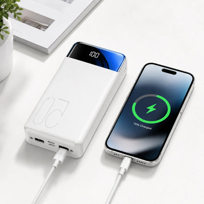 TitanCharge™ | Power Bank Haute Capacité 100 000 mAh avec Charge Rapide