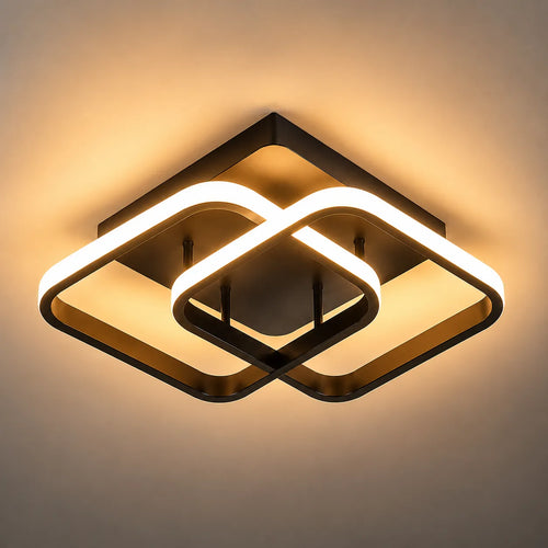 ORBÉLIA™ Moderne | Plafonnier à LED Design avec lumière 3 couleurs