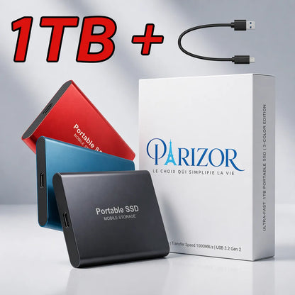 StorageFlex Pro - Disque SSD Externes USB 3.1 Type-C
