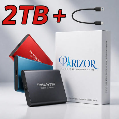 StorageFlex Pro - Disque SSD Externes USB 3.1 Type-C
