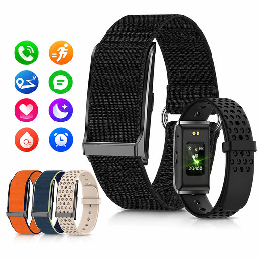 PulseBand Pro - bracelet montre connectée Santé, bracelet sport Sans Écran