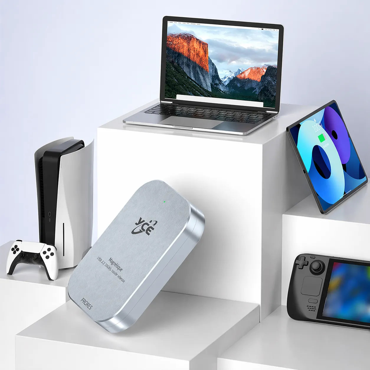 MagStore Pro – Disque Dur SSD Magnétique USB-C