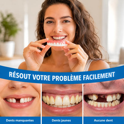 SmileElite | Prothèse Dentaire Amovible Premium avec Dentier en Silicone