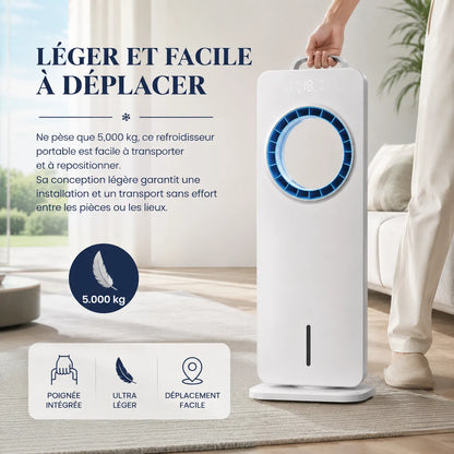 FrostTower | Ventilateur Brumisateur Refroidisseur d'Air Climatiseur Mobile 4L