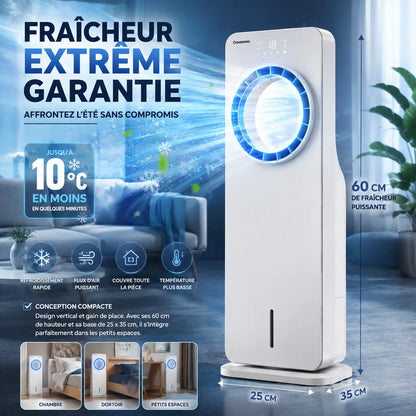 FrostTower | Ventilateur Brumisateur Refroidisseur d'Air Climatiseur Mobile 4L