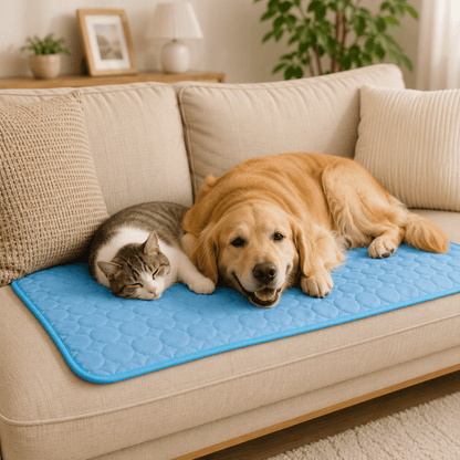 CHILLTAIL – Extra Large Cooling Rest Bed for Dogs & Cats