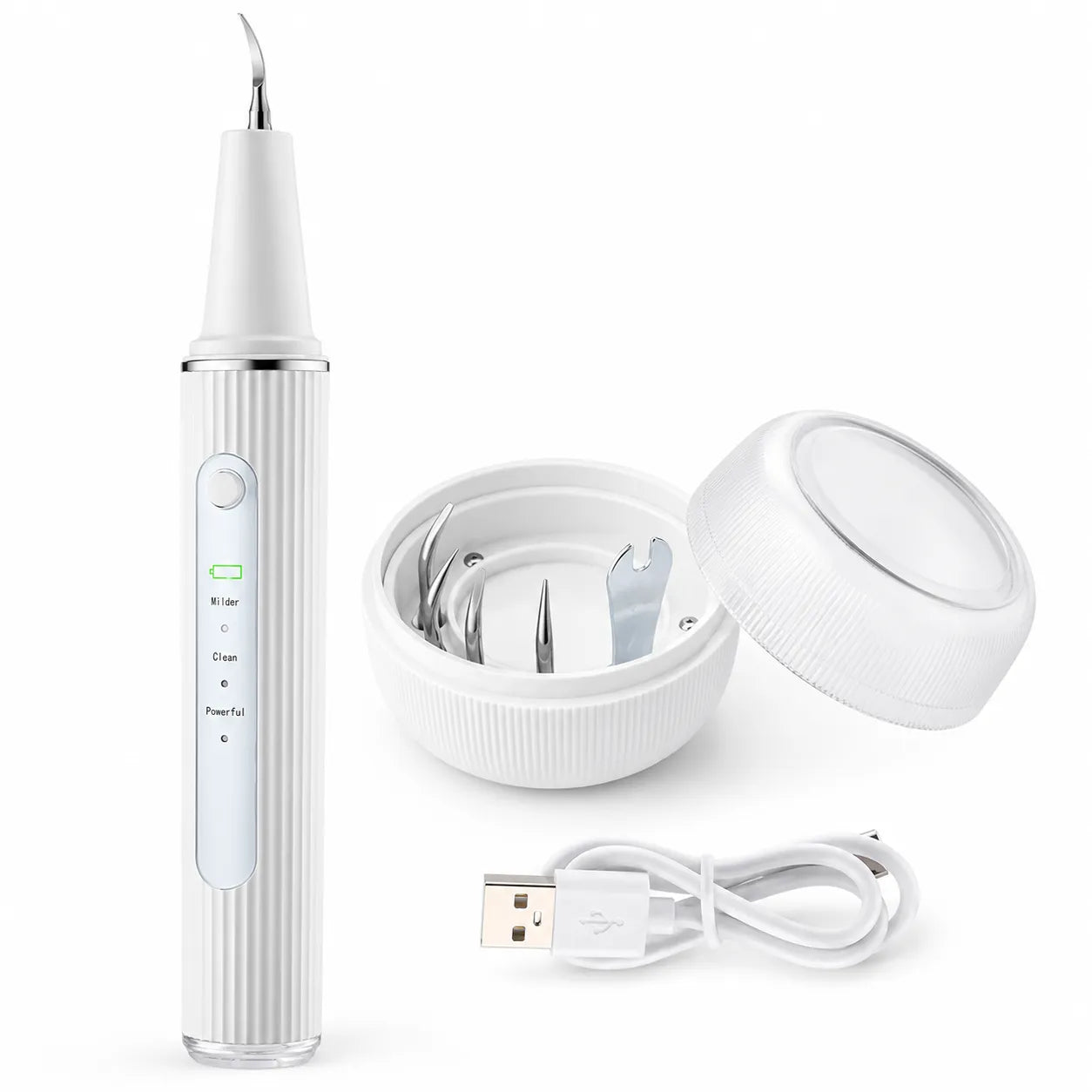 UltraSpark | Nettoyeur de Dents à Ultrasons avec Caméra Intégrée