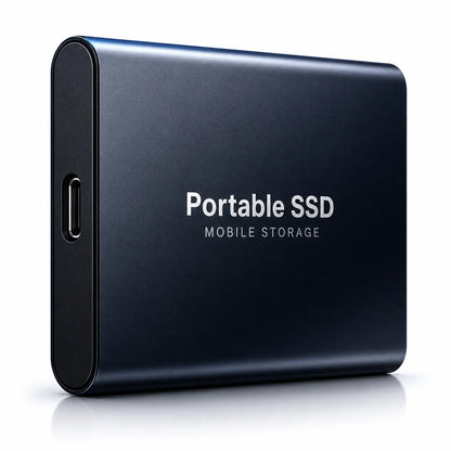 UltraDrive Bleu | Disque Dur Externe SSD Ultra-Rapide USB-C Portable