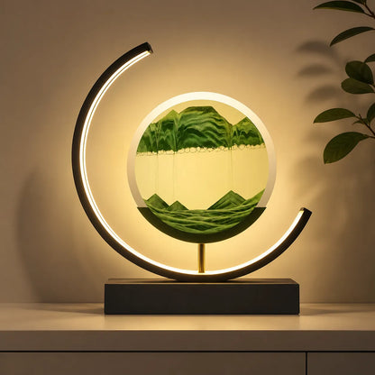 Sand Glow | Lampe Décorative avec Sable en Mouvement et Éclairage LED