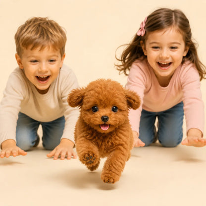 Chiot Robot Interactif Compagnon | Jouet intelligent réaliste voix et toucher