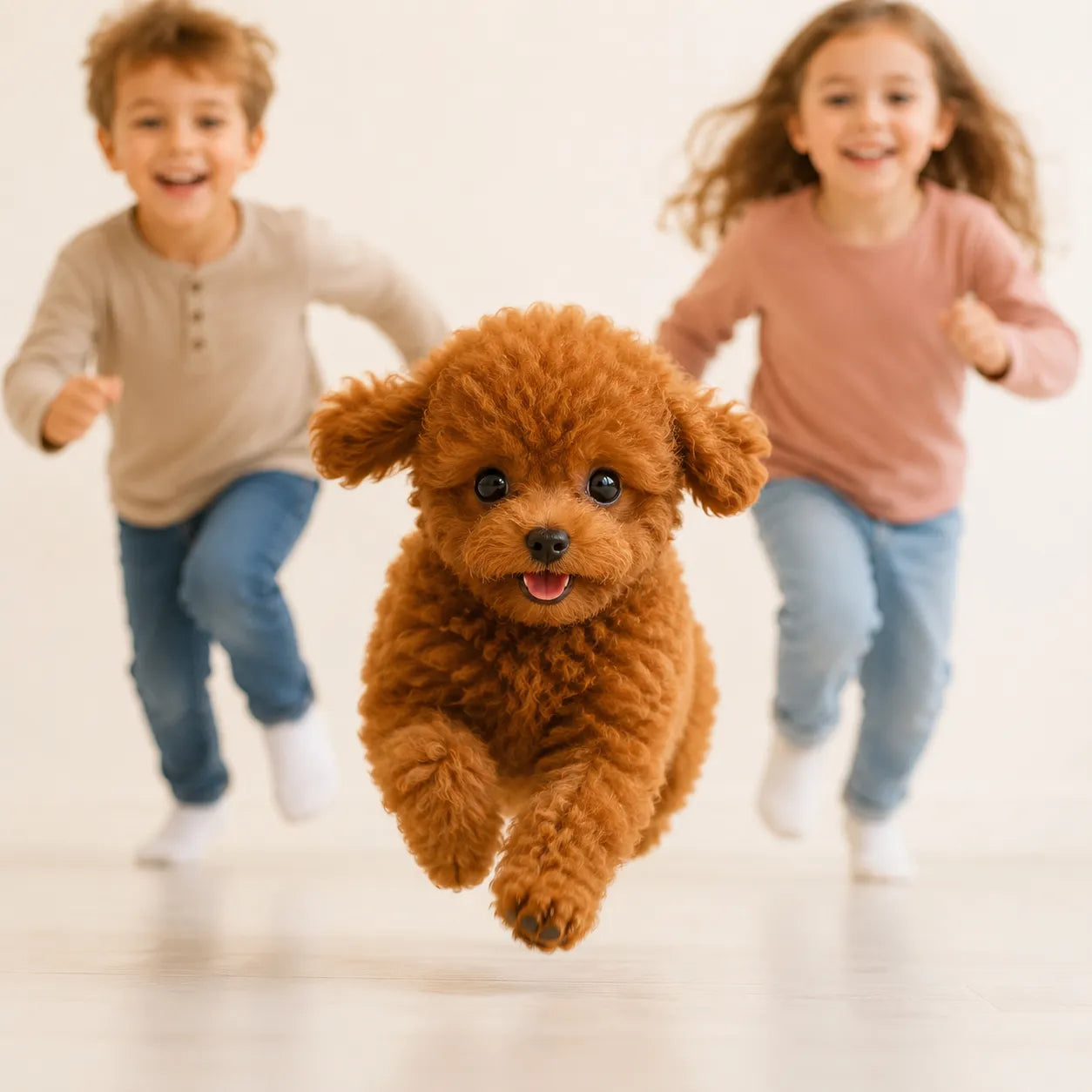 Chiot Robot Interactif Compagnon | Jouet intelligent réaliste voix et toucher