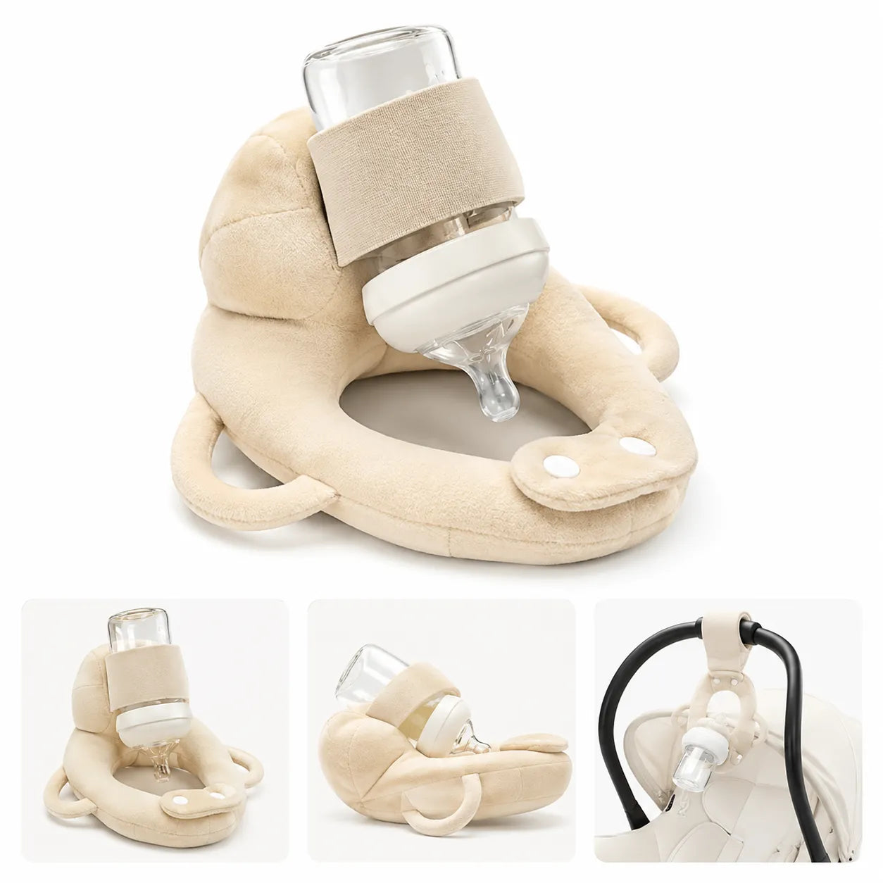 BabyFeed | Coussin Porte-Biberon Bébé Ergonomique et Lavable