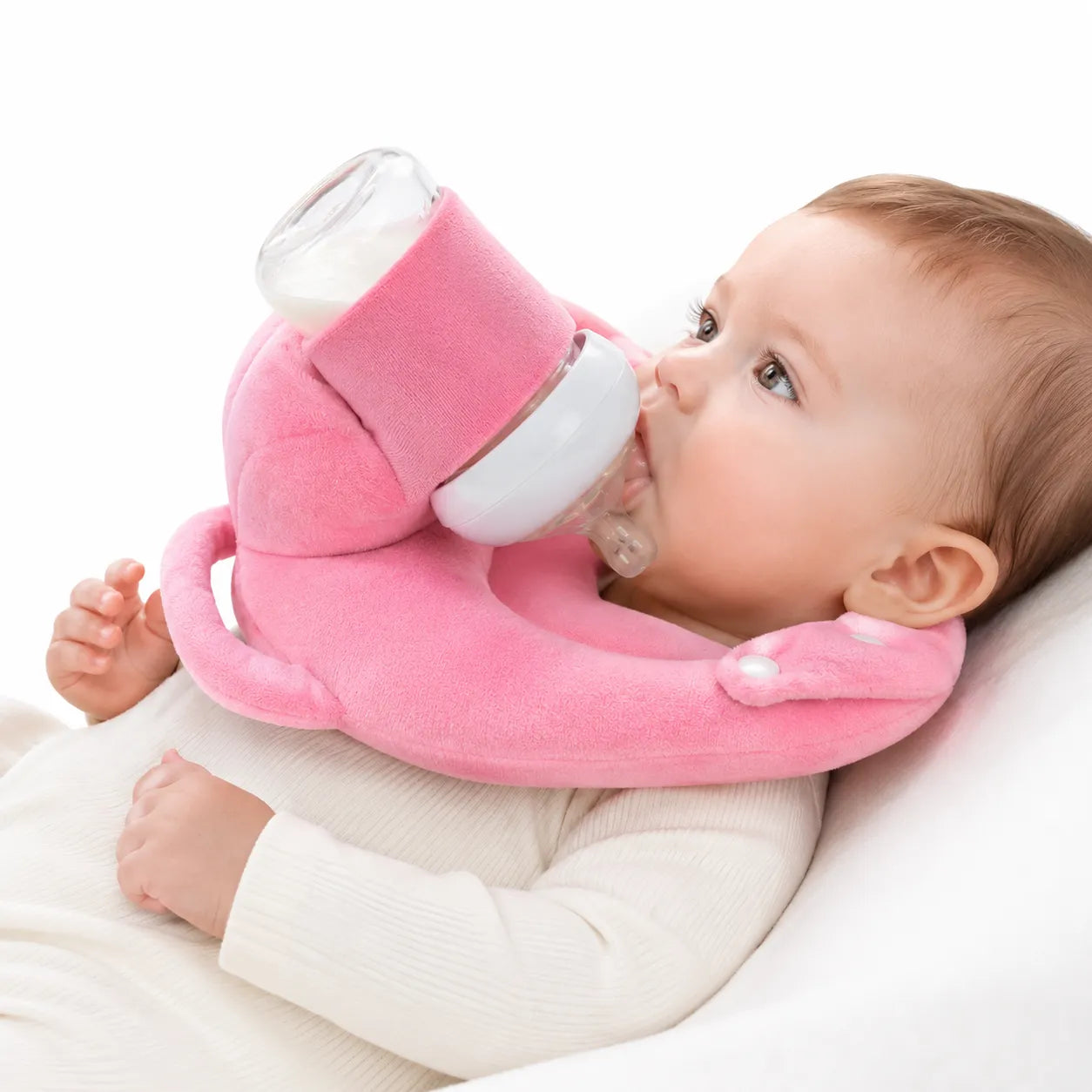 BabyFeed | Coussin Porte-Biberon Bébé Ergonomique et Lavable
