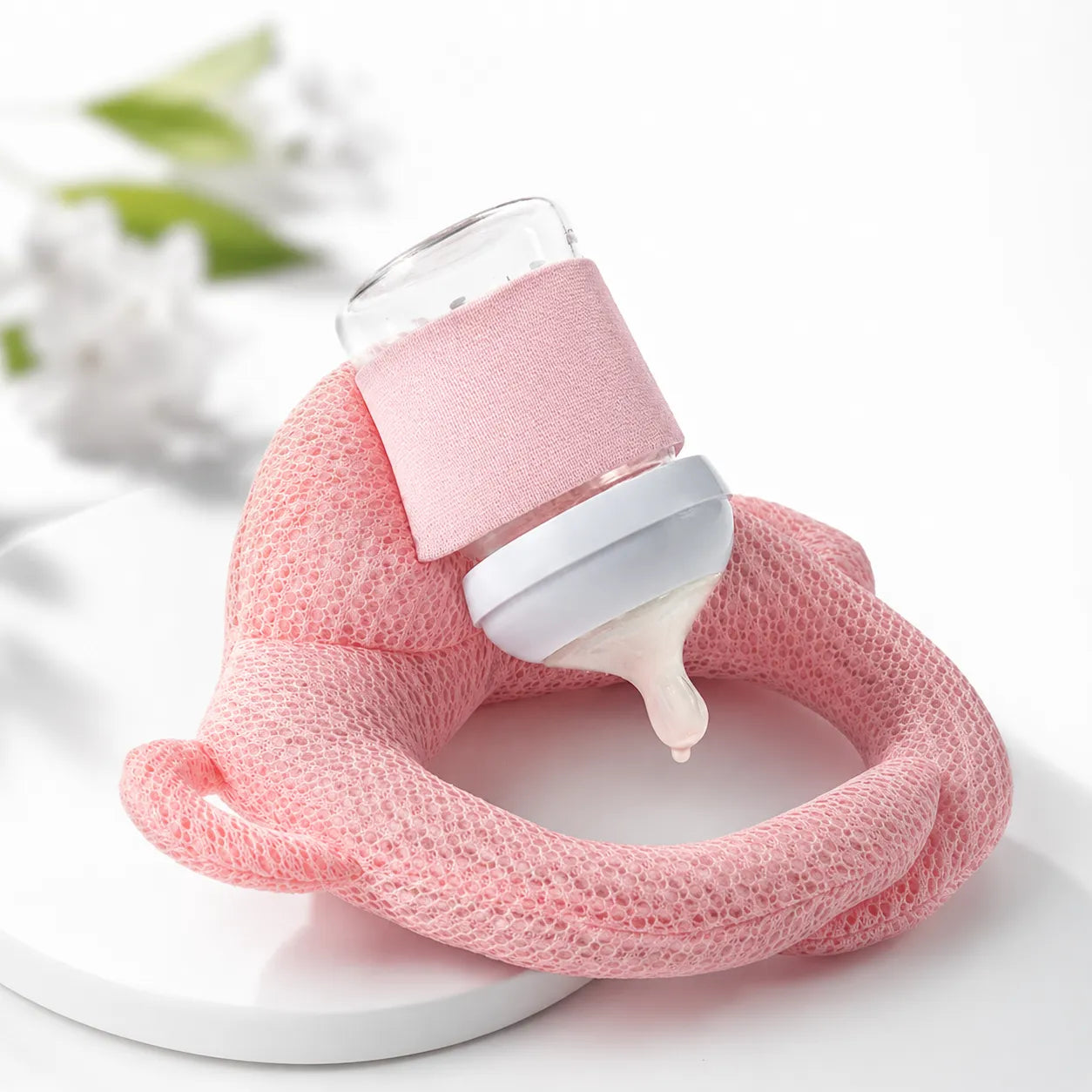 BabyFeed | Coussin Porte-Biberon Bébé Ergonomique et Lavable
