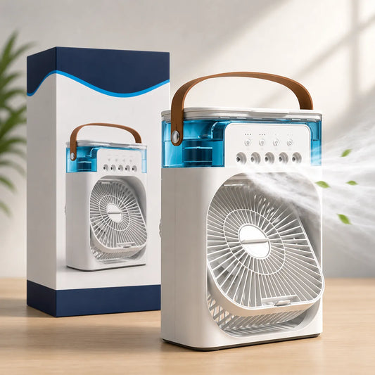 CoolMist | Climatiseur Mobile Sans Évacuation Silencieux 3-en-1