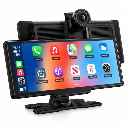DriveVision | Écran CarPlay sans fil 10,26” avec dashcam 4K intégrée
