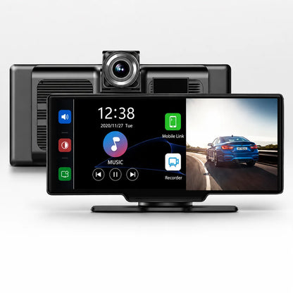 DriveVision | Écran CarPlay sans fil 10,26” avec dashcam 4K intégrée