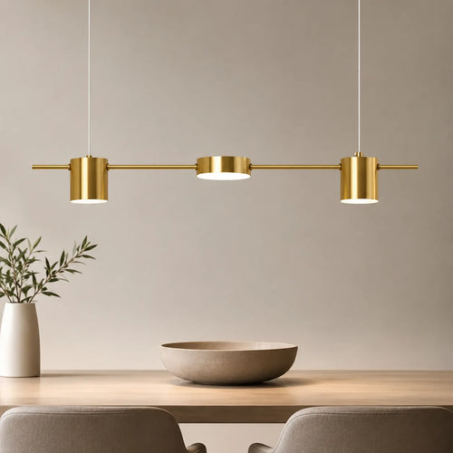 Aurion | Suspension Linéaire Architecturale à Spots LED Intégrés
