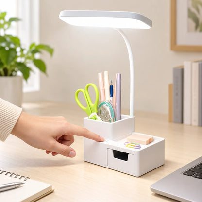 Lampe de Table | Lampe de chevet pliante rechargeable, tactile et variable