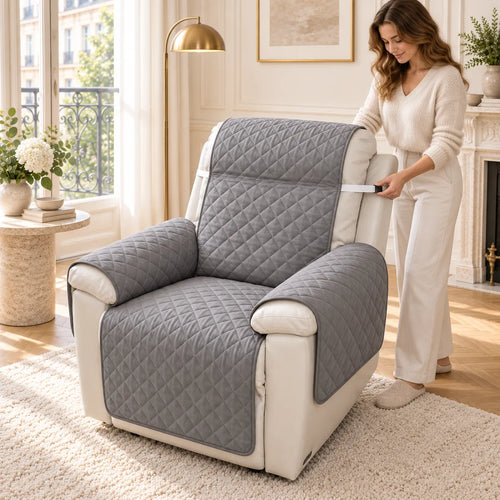 Housse de canapé inclinable | Couvre canapé antidérapant pour animaux