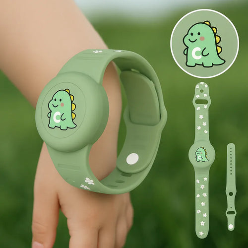 KidTrack | Bracelet Traceur GPS Enfant Compatible AirTag Sans Abonnement
