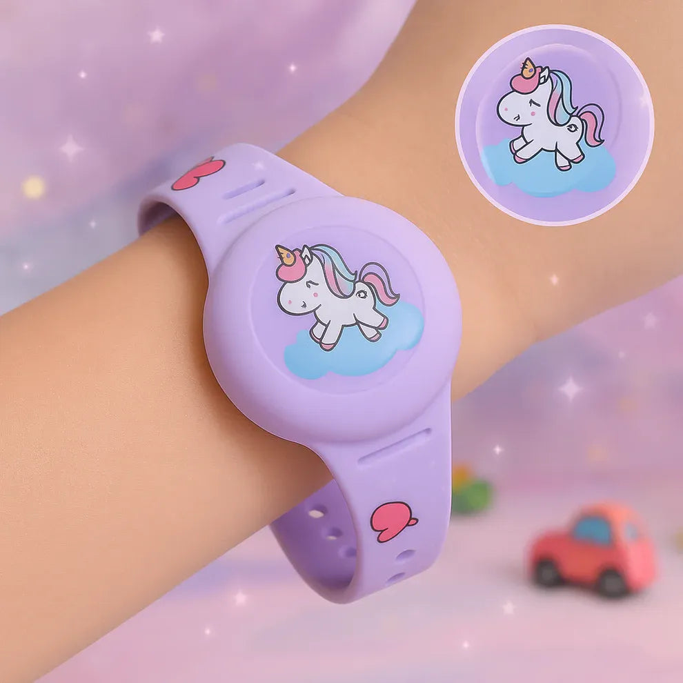 KidTrack | Bracelet Traceur GPS Enfant Compatible AirTag Sans Abonnement