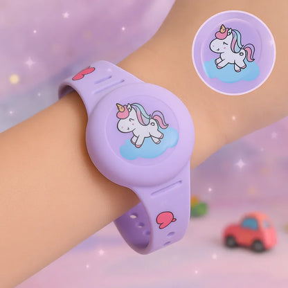 KidTrack | Bracelet Traceur GPS Enfant Compatible AirTag Sans Abonnement