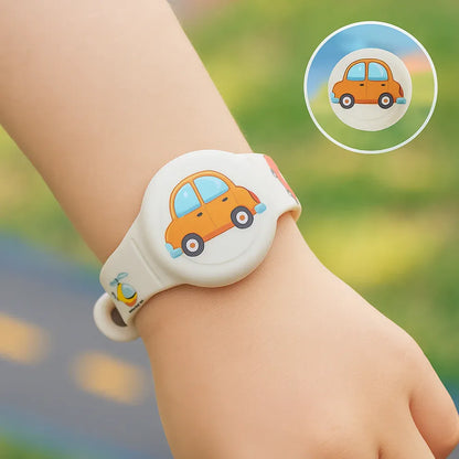 KidTrack | Bracelet Traceur GPS Enfant Compatible AirTag Sans Abonnement