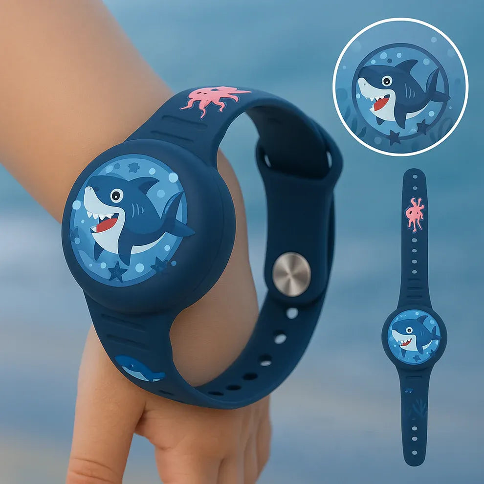 KidTrack | Bracelet Traceur GPS Enfant Compatible AirTag Sans Abonnement