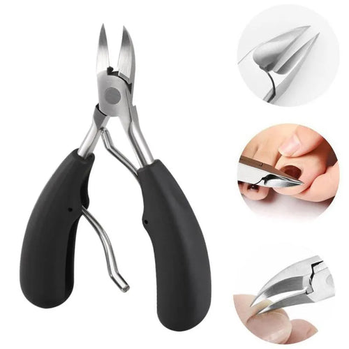 Ciseaux à Ongles de Pied Sansoti | Coupe-ongles à lames courbées pour ongles épais