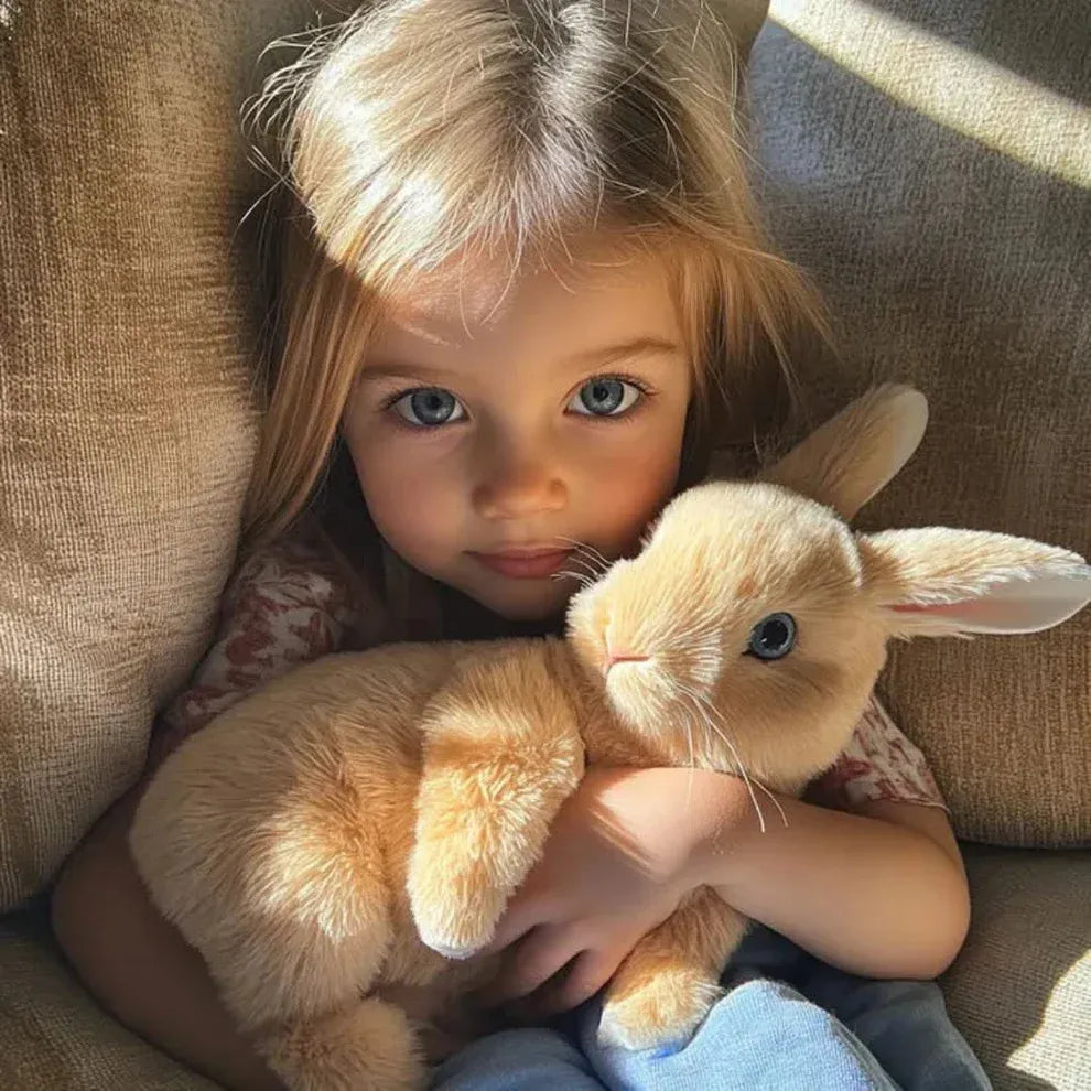 HOPPILOOM™ | Lapin en Peluche Interactif avec Sons et Mouvements