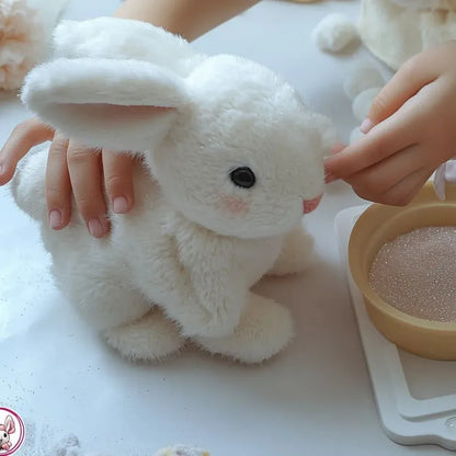 HOPPILOOM™ | Lapin en Peluche Interactif avec Sons et Mouvements