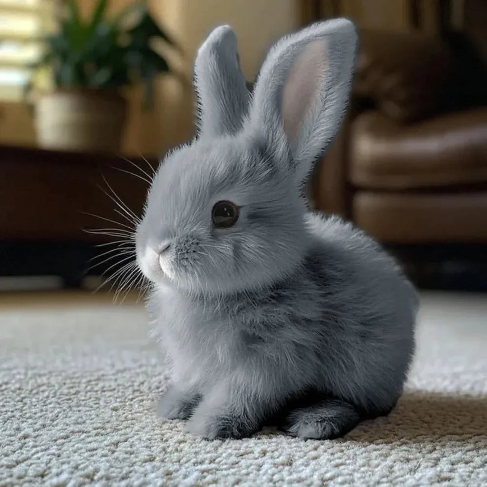 HOPPILOOM™ | Lapin en Peluche Interactif avec Sons et Mouvements