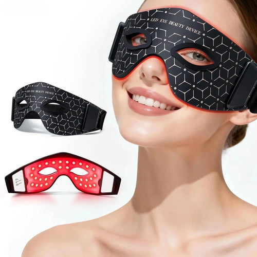 Masque LED Anti-Cernes – Masque Luminothérapie Yeux Lumière Rouge